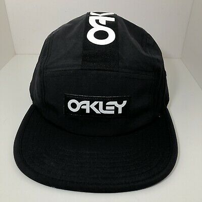 @! Oakley Hat Frogskin 5 Panel Cap Dark Black Retro Logo... Oakley Hat, Black Retro, Man Hat, Retro Logo, Dark Black, Baseball Hats, ? Logo, Hats, Quick Saves