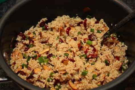 Make and share this Cranberry Couscous Salad recipe from Food.com. Cranberry Couscous, Pearl Couscous Recipes, Cranberry Salad Recipes, Couscous Salad Recipes, Almond Chicken, Cranberry Salad, Couscous Recipes, Couscous Salad, Cous Cous