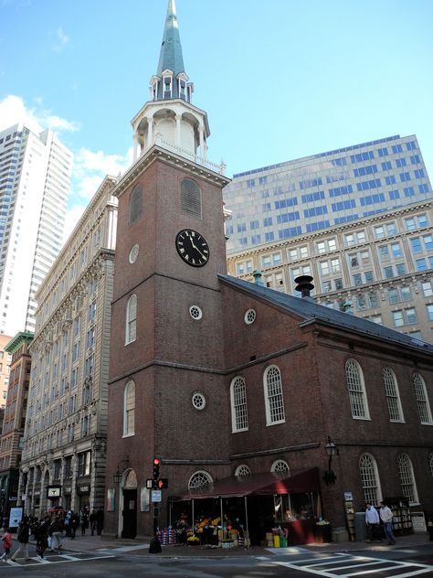 Old South Meeting House - Boston MA built 1729 Massachusetts Travel, Boston Massachusetts, Boston Ma, In Boston, New Hampshire, Ferry Building San Francisco, Hampshire, Vermont, Massachusetts