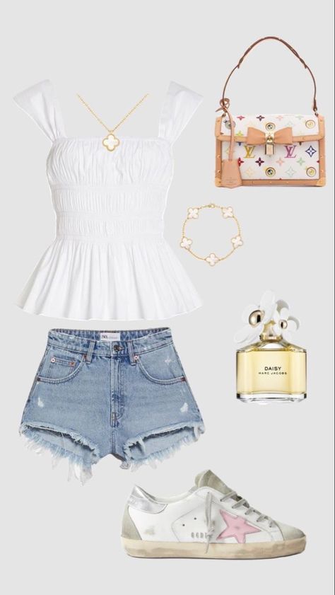 Clothes Preppy Aesthetic, Fashion Outfits Preppy, Movie Night Outfit, Outfits Preppy, Preppy Summer Outfits, Outfit Inspo Summer, Looks Party, Cute Preppy Outfits, Trendy Summer Outfits