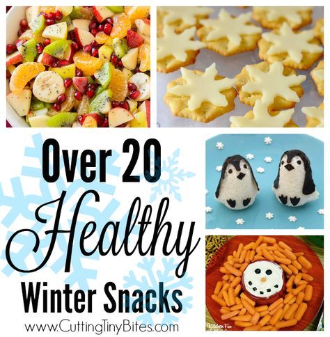 Healthy snacks for kids with a winter theme! Snowmen, penguins, snowflakes, ice skaters, and more! Plenty of fruit and veggie choices, great for school parties. Party Food Winter, Winter Snacks For Kids, Healthy Winter Snacks, Winter Party Foods, Winter Snacks, Class Snacks, Classroom Snacks, Theme Snack, Winter Snack