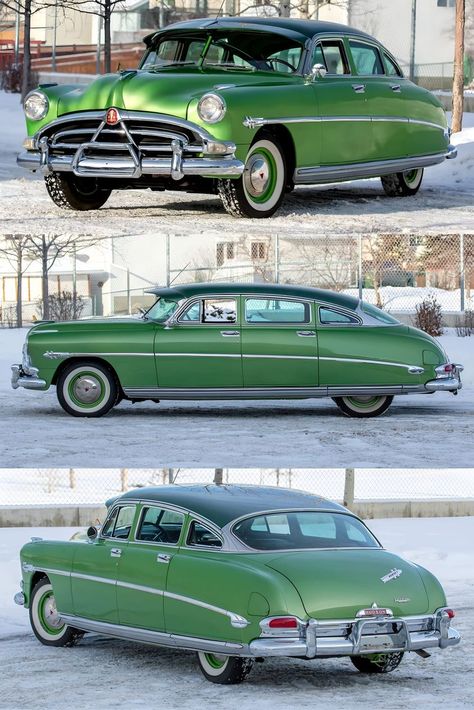 Hudson Car, Hudson Hornet, Veteran Car, Car Lot, American Classic Cars, Old Classic Cars, American Motors, Chevy Tahoe, Classy Cars