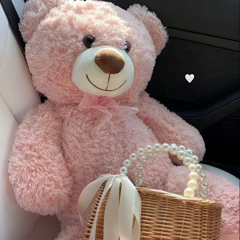 Pink Teddy, Teddy Bear, Pink