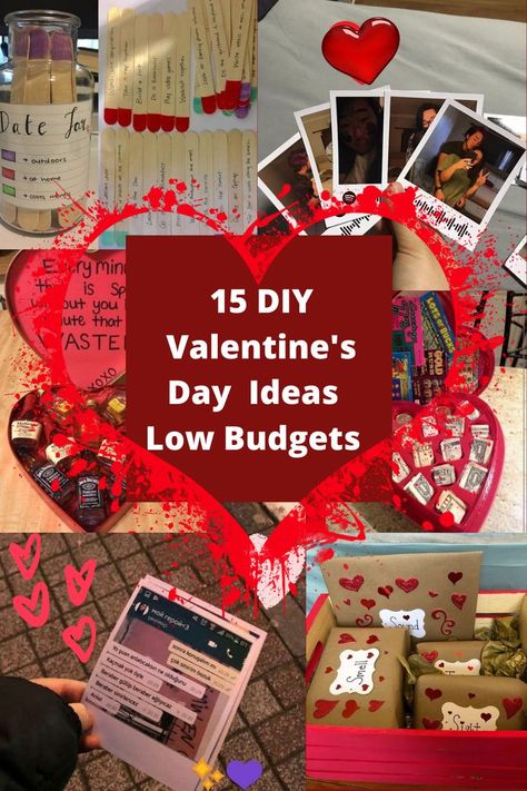 Valentines Day is a few days away, but this will give you a jump start if you want to get crafty and make something for your loved one! Make this year’s Valentine’s day special with these cute romantic Valentine’s day gifts for boyfriend. Get inspired by these creative DIY gift ideas for him. Diy Romantic Gifts For Him, Diy Gift Ideas For Him, Low Budget Gifts, Valentines Ideas For Him, Senses Gift, Romantic Gifts For Him, Diy Valentine's Day, Budget Gift, Creative Diy Gifts