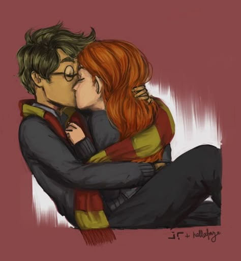 Harry And Ginny Fanfiction, Ginny Potter, Harry Potter Wattpad, Harry Potter Couples, Harry Potter Ginny, Harry And Ginny, Harry And Hermione, Rowling Harry Potter, Hp Harry Potter