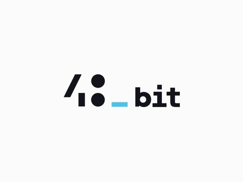 48bit by Logo machine on Dribbble Byte Logo, Web Developer Logo, Web Development Logo, Logo Software, Software Logo, Web Development Website, Digital Architecture, Web Development Programming, Engineering Art