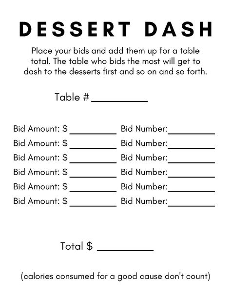 Dessert Dash: A Revenue-Generating Game for your Fundraising Event — Sarah Knox Auctioneer for Fundraising Benefit & Charity Events Dessert Dash Fundraiser, Benefit Dinner Ideas Fundraising, Dessert Auction Ideas Fundraisers, Fundraiser Event Ideas, Gala Planning, Auction Games, Adult Prom, Auction Themes, Silent Auction Baskets