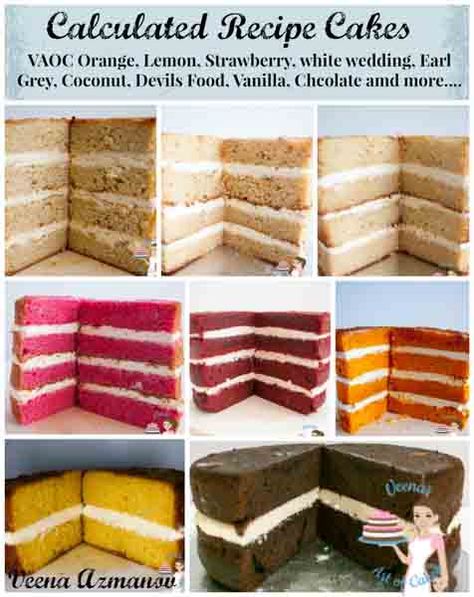 Wondering how much batter you need? Have no time to calculate your recipes? Are you sure your recipe will work the same when doubled or tripled? Don't know how to convert recipes? Do you need a 4 inch tall cake? or perhaps a 6" tall cake? Round or Square cake? 6” Cake, Tall Cake, Cake Tips, Layer Cake Recipes, Tall Cakes, Square Cake, Easy Cake Decorating, Cake Fillings, Cake Stuff