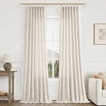 Beige Linen Curtains, 108 Inch Curtains, 96 Inch Curtains, Boho Ceiling, Sliding Door Curtains, Extra Long Curtains, Neutral Curtains, Window Curtains Bedroom, Dining Room Curtains