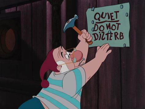 Mr Smee, Peter Pan 1953, The Jolly Roger, 심플한 그림, Peter Pan And Tinkerbell, Images Disney, Mickey Mouse Art, Movies Disney, Old Disney