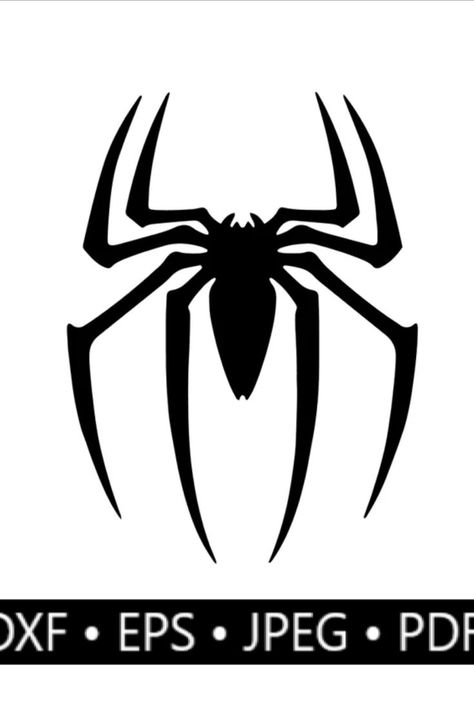 Spider Logo Png, Spider Logo, Spider Svg, Spiderman Spider, Making Paper, No Background, Silhouette Studio Designer Edition, Silhouette Studio, Vinyl Decals