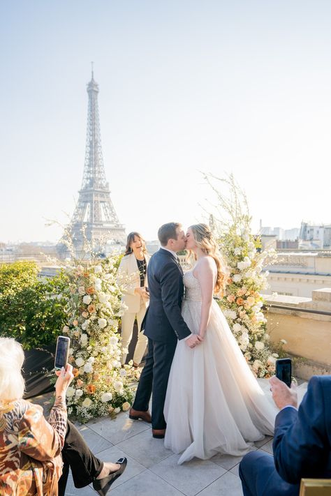 Blonde hair, fair skin bridal makeup with half updo look for Paris rooftop wedding at the Shangri-La hotel. 📷 🏨 Shangri La Paris MUAH @onorinajomirbeauty Destination wedding ideas for Paris, France | Wedding in Paris ideas | Eiffel Tower wedding at the Shangri-La Hotel | Asian Bridal makeup look | Rooftop Microwedding in Paris, France | Destination Wedding Paris | Paris Makeup Artist and Hair Stylist | Paris makeup artist | Paris hair stylist | Paris elopement Shangri La Paris Wedding, Fair Skin Bridal Makeup, Blonde Hair Fair Skin, Paris Elopement Photography, Paris Wedding Venue, Eiffel Tower Wedding, Bridal Era, Dream Elopement, Paris Ideas