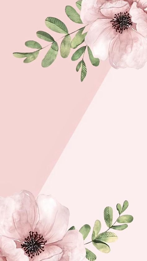 Raja Club, Watercolor Wallpaper Iphone, Rose Gold Wallpaper, Iphone Wallpaper Hipster, Wallpaper Flowers, Cute Tumblr Wallpaper, Floral Border Design, Instagram Frame Template, Wallpaper Nature Flowers