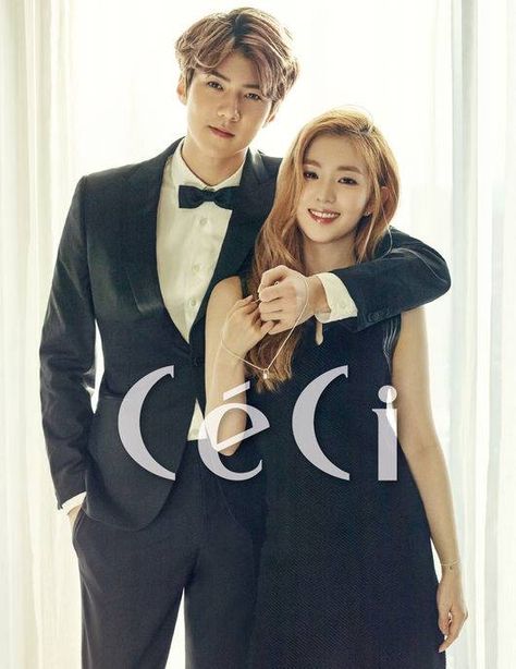 EXO's Sehun and Red Velvet's Irene couple up for 'CeCi' | allkpop.com Sehun Irene, Red Velvet Photoshoot, Moorim School, Exo Red Velvet, Daniel Henney, Irene Red Velvet, Sandara Park, Kpop Couples, Kim Jongdae