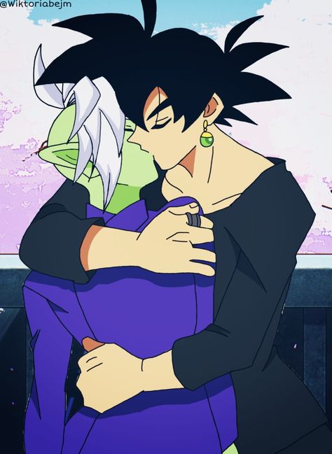 Zamasu X Goku Black, Black Goku, Goku Black, Anime, Black, Art