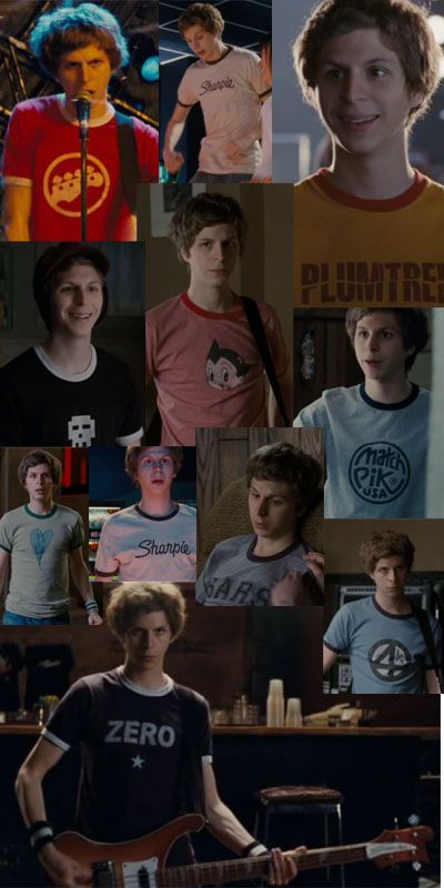 Scott Pilgrim vs. The World  Michael Cera is such a cutie Scott Pilgrim Vs The World Michael Cera, Ramona Scott Pilgrim Movie, Michael Cera Outfit, Scott Pilgrim Vs The World Outfits, Scott Pilgrim Michael Cera, Scott Pilgrim Outfit Ideas, Michael Cera Scott Pilgrim, Michael Cera Wallpaper, Scott Pilgrim Shirt