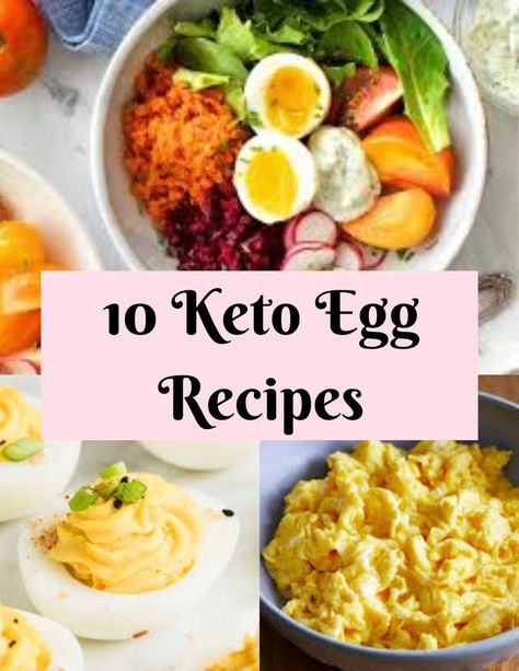 Keto Eggs Recipe, Keto Egg Recipes Breakfast, Low Carb Egg Salad, Keto Egg Recipes, Low Carb Egg Recipes, Keto Egg Muffins, Keto Egg Recipe, Keto Breakfasts, Egg Muffin