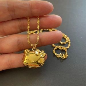 Swarovski | Jewelry | Gorgeous Hello Kitty Pure Silver Stamped Pendant Necklace | Poshmark Chunky Gold Jewelry, Xoxo Jewelry, Dope Jewelry Accessories, Hello Kitty Jewelry, Necklace For Girls, Swarovski Crystal Hearts, Expensive Jewelry Luxury, Necklace Cute, Jewelry Accessories Ideas