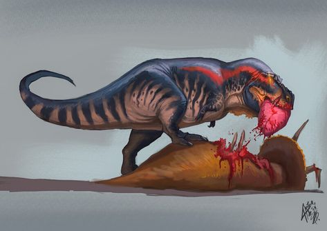 ArtStation - SCARY DINOSAURS - GIGANOTOSAURUS, T-REX AND CARCHARODONTOSAURUS , Heitoresco Beast Reference, T-rex Art, Real Dinosaur, Jurassic World Dominion, Prehistoric Wildlife, Dinosaur Images, Dinosaur Drawing, Dinosaur Pictures, Prehistoric World