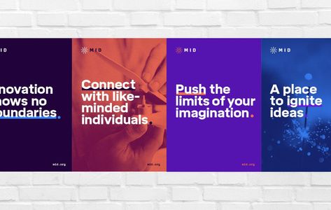 Melbourne Innovation Districts (MID) - Creative Branding | Studio Alto Beer Branding Design, Brand Visual Identity, Conference Design, Campaign Posters, Graphic Design Tools, Grafic Design, Web Design Trends, Graphic Design Tutorials, Social Media Business