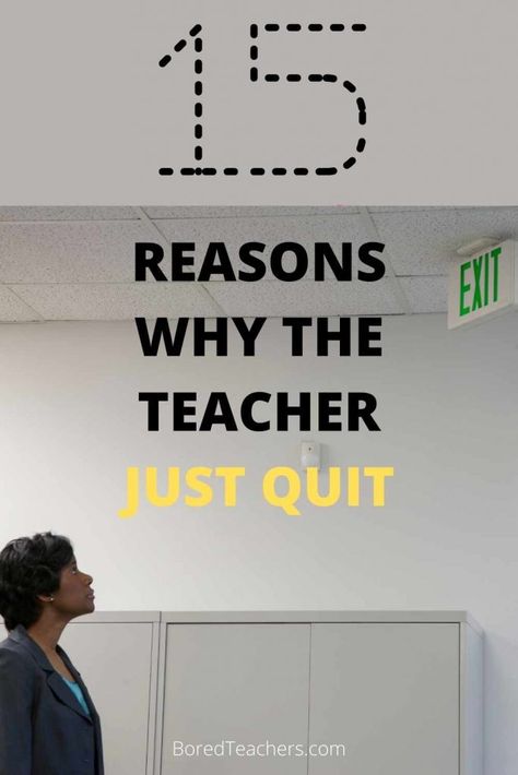 15 Reasons Why the Teacher Just Quit Behaviour Management Ideas Classroom, Teachers Quitting, Quitting Teaching, Beat The Teacher, How To Overcome Jealousy, Overcome Jealousy, Problem Resolution, Teacher Sayings, Overcoming Jealousy