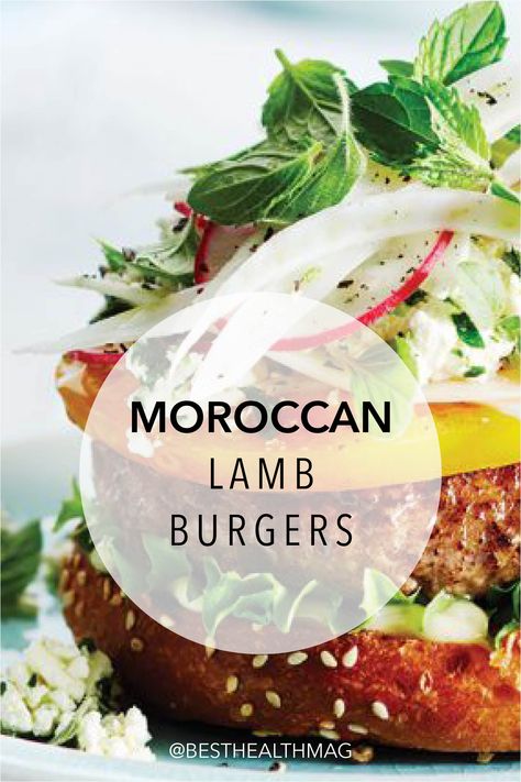 Lamb And Feta Burgers, Lamb Smash Burger, Lamb Burgers Recipe, Lamb Burgers Patties, Lamb Burger Recipe, Turkey Feta Burgers, Pork And Apple Burgers, Grilled Salmon Burgers, Lunch Board