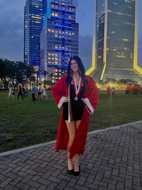 Graduation Outfit Ideas Red Cap And Gown, Graduation Cap And Gown Outfit, Black Cap And Gown Graduation Outfit, Maroon Cap And Gown Graduation Outfit, Graduation Red Cap And Gown, Red Graduation Gown And Cap, Red Cap And Gown, Red Cap And Gown Graduation Outfit, Red Graduation Gown