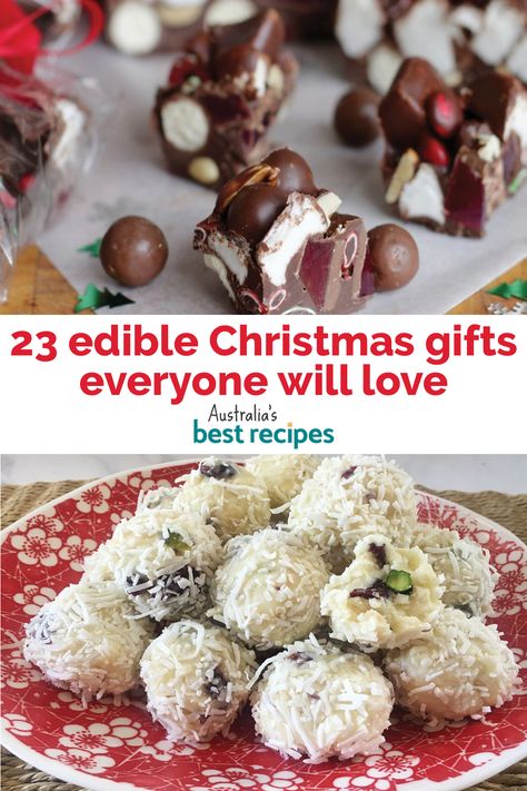 Easy Edible Christmas Gifts, Edible Christmas Gifts Homemade Easy, Diy Christmas Gifts Edible, Christmas Gift Recipes, Christmas Tins Treats, Edible Gifts Christmas, Diy Edible Christmas Gifts, Christmas Gifts Edible, Christmas Edible Gifts