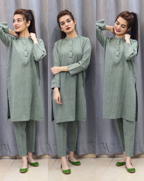 Georgette Palazzo, Nikkah Dress, Simple Kurta Designs, Simple Kurti Designs, Trendy Shirt Designs, Pakistani Fashion Casual, Palazzo Suit, Stylish Short Dresses, Pakistani Dresses Casual