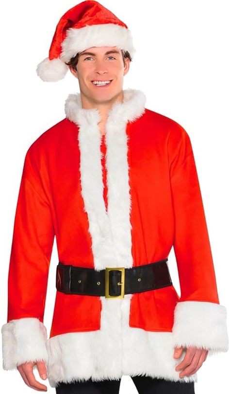 #SantaClaus #christmas #Santacostume Santa Claus Outfit Men, Santa Claus Outfit, Pregnant Halloween Costumes, Santa Claus Costume, Santa Costume, Pregnant Halloween, Santa Outfit, Holiday Costumes, Santa Suits