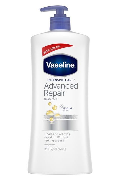 13 Best Body Lotions, Body Creams, and Body Butters to Moisturize Dry Skin - Best Body Lotions 2019 Vaseline Intensive Care, Diy Moisturizer, Unscented Lotion, Flaking Skin, Moisturizer For Sensitive Skin, Best Lotion, Scented Lotion, Dry Skin Remedies, Body Creams