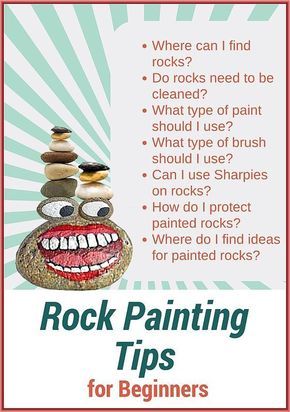 Rock Painting Tips for Beginners - Where to Find Rocks - Best Brushes - Paints - How to Seal and Protect. How To Paint Rocks, Painting Tips For Beginners, Stone Animals, Paint Rocks, Posca Art, Nativity Sets, Painted Rocks Diy, Hur Man Målar, Paint Rock