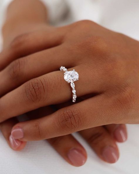 Lab Grown Engagement Ring, Pretty Engagement Rings, Dream Wedding Ring, Cute Engagement Rings, Future Engagement Rings, Elegant Engagement Rings, Engagement Ring Shapes, Engagement Ring White Gold, Dream Engagement