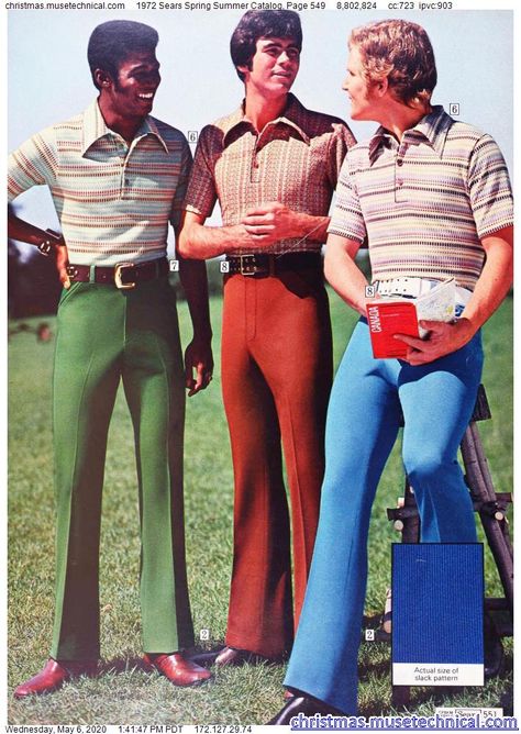 Mens Fashion 70s, Mens Bell Bottom Jeans, Fashion For Guys, 1960s Mens Fashion, 1970s Mens Fashion, 70s Fashion Men, 70s Mens Fashion, Men's Costumes, 1970s Men