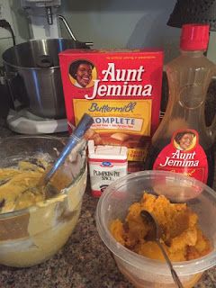 Pumpkin Pancakes Using Aunt Jemima, Pumpkin Waffles Recipe, Vegan Bowl Recipes, Pecan Pancakes, Spice Pancakes, Chicken Fried Steak Recipe, Pumpkin Spice Pancakes, Batch Recipes, Pumpkin Pancake Recipe