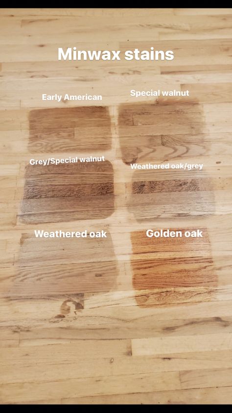 Hardwood Floor Stains, Golden Oak Floors, Hardwood Floor Stain Colors, Oak Floor Stains, Floor Stain Colors, Wood Floor Stain Colors, Weathered Oak Stain, Red Oak Hardwood Floors, Wood Floor Colors