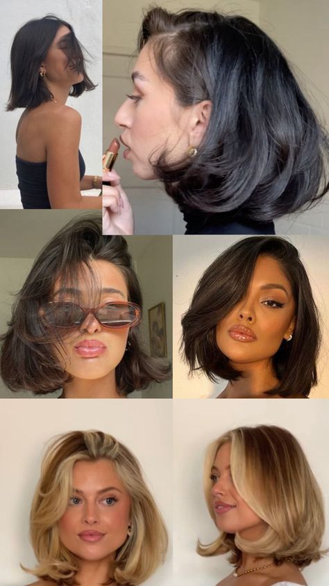 Side Bob, Bouncy Bob, Haircut Inspo, Long Bob Hairstyles, Long Bob, Short Curly Hair, Bob Hairstyle, Short Curly, Bob Hairstyles