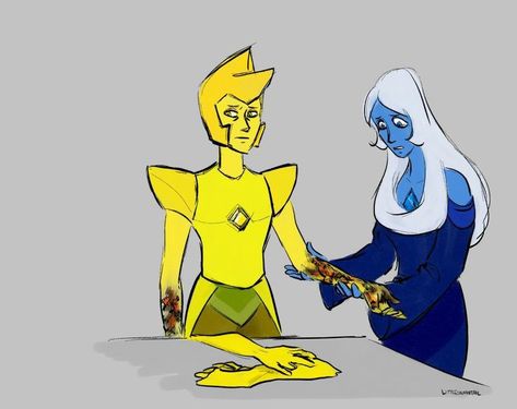 Yellow Diamond X Blue Diamond, Bellow Diamond, Toriel Undertale, Blue Diamond Steven Universe, Steven Universe Pictures, Universe Drawing, Diamond Authority, Steven Uni, Steven Universe Ships