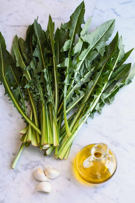 Sautéed Dandelion Greens | Eat Well Enjoy Life Dandelion Benefits, Dandelion Greens, Greens Salad, Bitter Greens, Dandelion Tea, Celtic Sea Salt, Medicinal Tea, Spring Treats, Dandelion Leaves