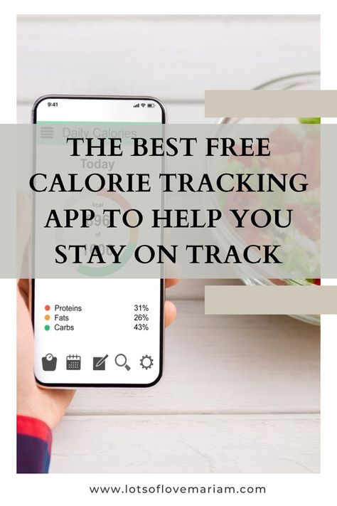 Are you starting your health journey and need the best free calorie tracking app to help you say on track? This free calorie tracker app has helped me stay motivated with my healthy eating habits and stay consistent. #weightlossapp #healthylifestyle #dietapp #healthyfood #healthymeal How To Keep Track Of Calories, How To Track Calories, Calorie Deficit Tracker, Free Calorie Counter App, Best Calorie Counter App, Calorie Tracker App, Food Tracker App, Tracking Calories, Calorie Counting App