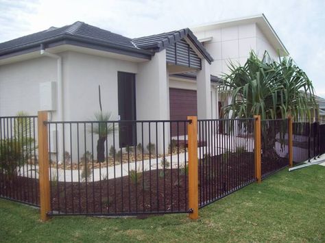 Metal Pool Fence, Aluminium Fencing, Slat Fencing, Fence Around Pool, Metal Pool, Pool Pergola, Home Fencing, Timber Posts, Pool Life