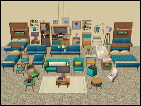 Mod The Sims - TS4-TS2 Tiny Living Super Set Sims 2 House, Sims 2 Games, Ts2 Cc, Potty Chair, Super Sets, Sims Building, Sims 4 Gameplay, New Mods, The Sims 2