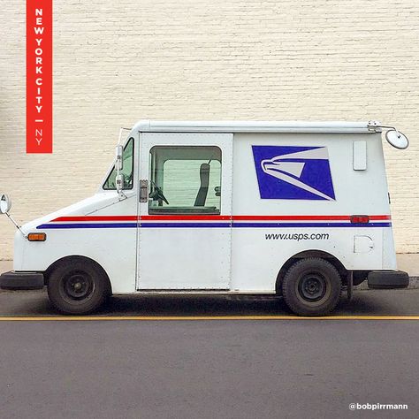 Wherever you live, you’ll find us delivering in your neighborhood. Truck Cards, Mail Truck, Us Postal Service, Gallery Dept, Ding Dong, Class Projects, Postal Service, Post Office, Art Reference