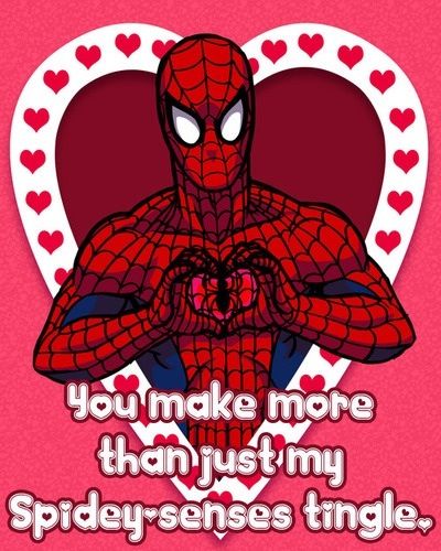 Valentines day card- Spiderman Spiderman Iphone Wallpaper, Wallpaper Iphone Happy, Valentine Wallpaper Iphone, Spiderman Heart, Marvel Valentines, Birthday Card Boyfriend, Spiderman Captain America, Valentines Wallpaper Iphone, Spiderman Gifts