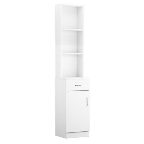 Salon Shelves, Organize Towels, Towel Cabinet, Salon Storage, White Linen Cabinet, Drawer Safe, Tower Cabinet, Tall Bathroom Storage Cabinet, Tall Bathroom Storage