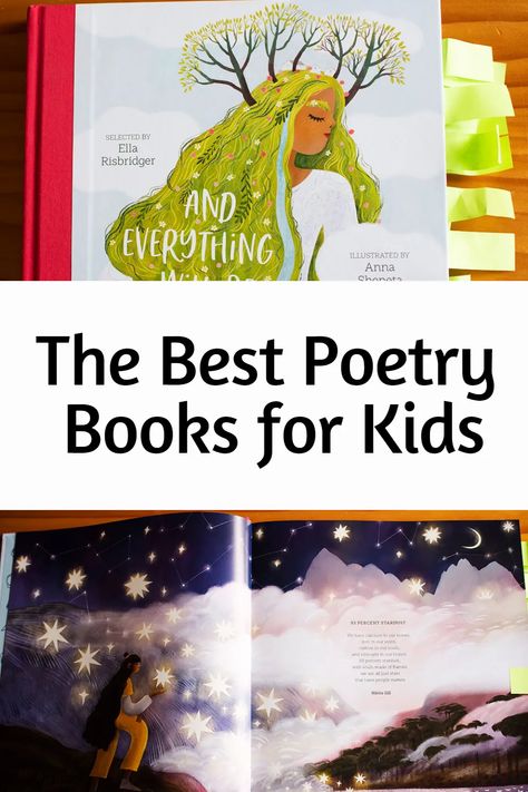 Want kids who love poetry? Surround them with beautiful and captivating books! Here are the top poetry books for kids! #bookrecommendations #kidsbooks #poetry #poetrybooks #poetryforkids #childrensbooks #homeschooling #unschooling #readaloud #poetryteatime Writing A Children’s Book, How To Write A Children’s Book, How To Write Children’s Books, Story Books For Kids, Poetry Books For Kids, Best Childrens Books 2022, Best Poetry Books, Natural Learning, Poetry Tea Time