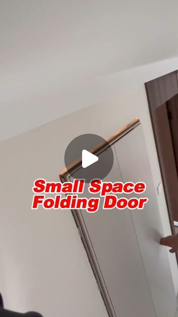 tottmeus on Instagram: "Small space folding door #slidingdoor #slidingdoors #foldingdoor #door #aluminium #alloy #interiordesign #install #tottme #tottmetal" Toilet Door Ideas, Door Aluminium, Types Of Hinges, Space Saving Doors, Folding Door, Toilet Door, Closet Door, Reno Ideas, October 5