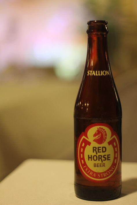 beer. Redhorse Beer Aesthetic, Red Horse Beer, Red Horse, Beer Bottle, Cute Anime Character, Karaoke, Anime Character, Beer, Horses