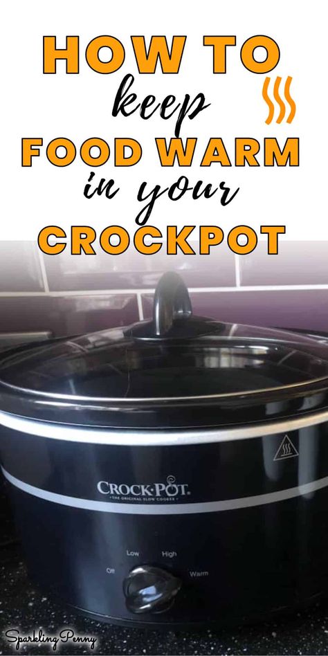 How To Use A Slow Cooker To Keep Food Warm Crock Pot Temperatures, Keeping Turkey Warm In Crockpot, Crockpot Cleaning, Crockpot Hacks, Slow Cooker Hacks, Reheat Pasta, Slow Cooker Meal, Pancake Warmer, Warm Wine