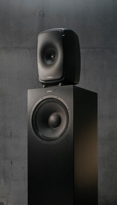 Genelec Studio Active Monitors and Speakers for your home studio. Genelec Speakers, Studio Monitors Speakers, Studio Speakers, Pro Audio Speakers, Monitor Speakers, Home Speakers, Studio Gear, Hifi Speakers, Studio Monitors